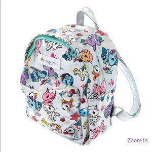 Tokidoki Neon Star unicorn mini backpack